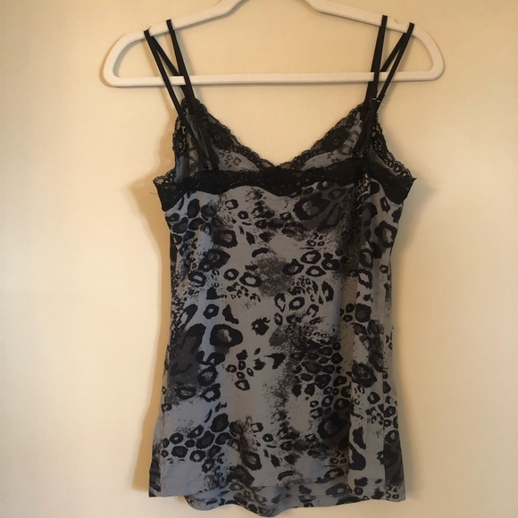 EXPRESS animal print lace tank top size medium - Picture 8 of 8